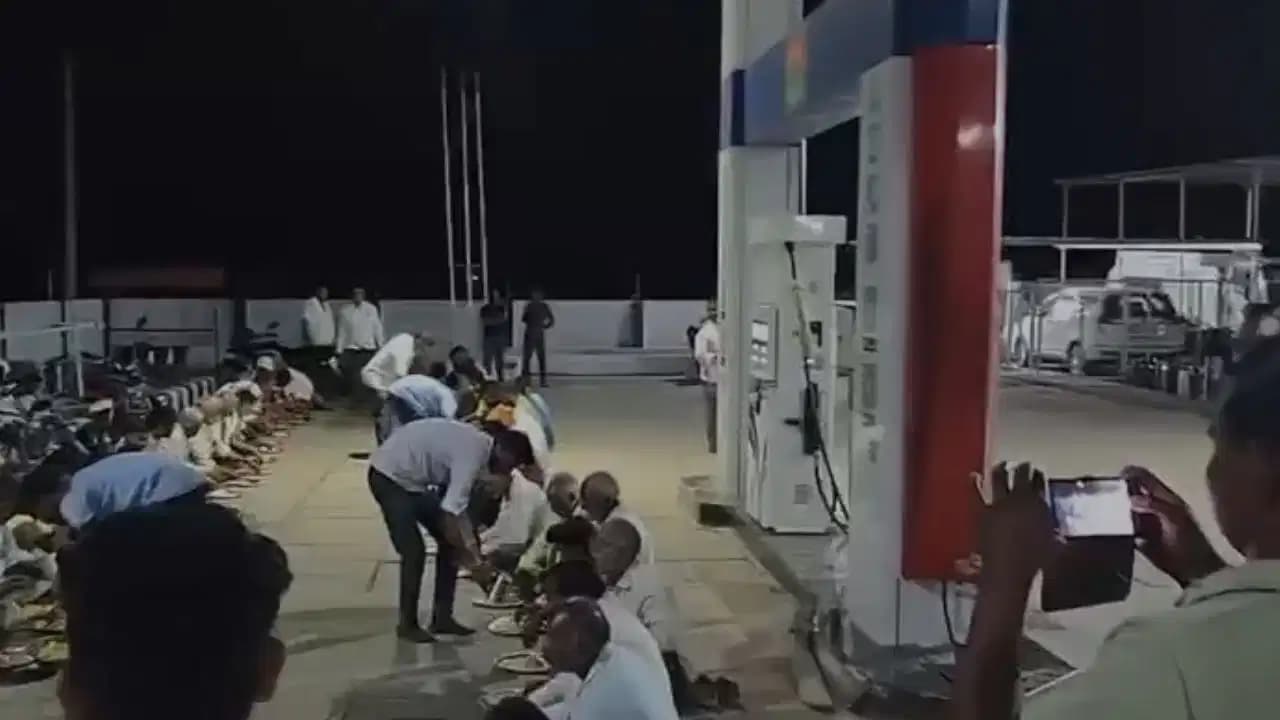 भरपेट खाओ फिर तेल लेकर जाओ...