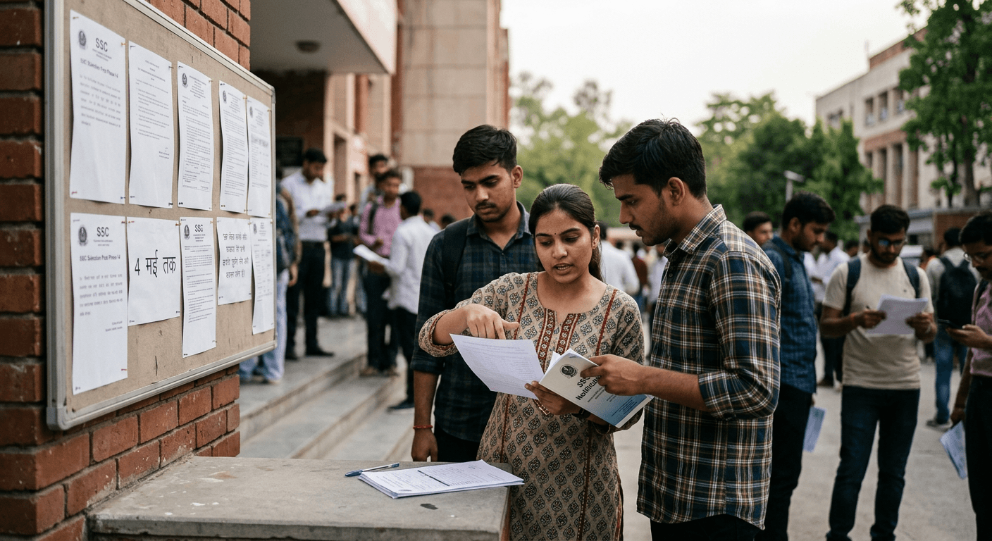 SSC Selection Post Phase-14: 3003 पदों पर भर्ती, 4 मई तक करें आवेदन