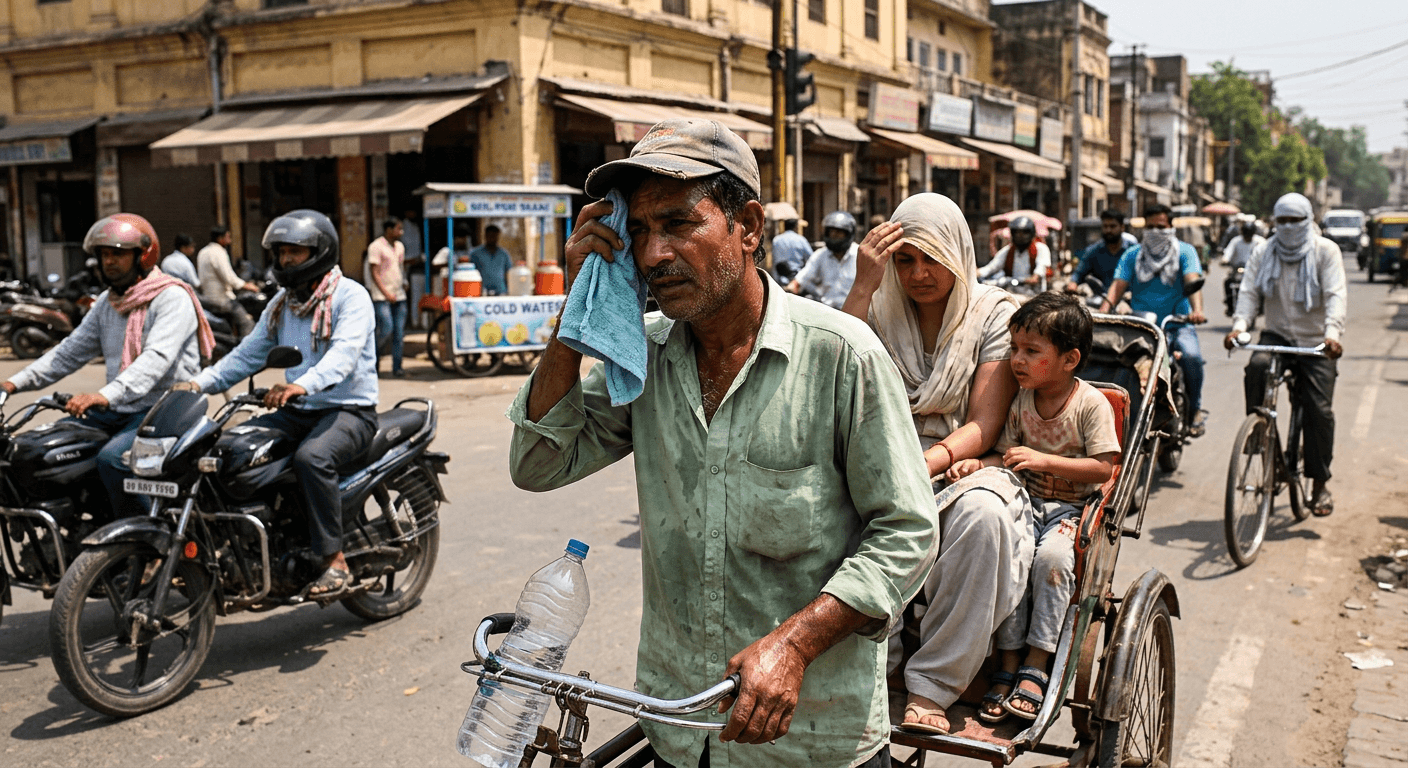 UP में हीटवेव का अलर्ट, लखनऊ समेत कई शहरों में तेज गर्मी