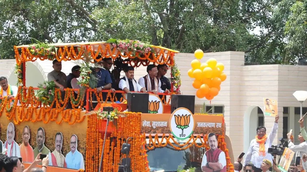 UP: BJP अध्यक्ष नितिन नबिनका लखनऊ दौरा, जातिगत समीकरण पर नजर