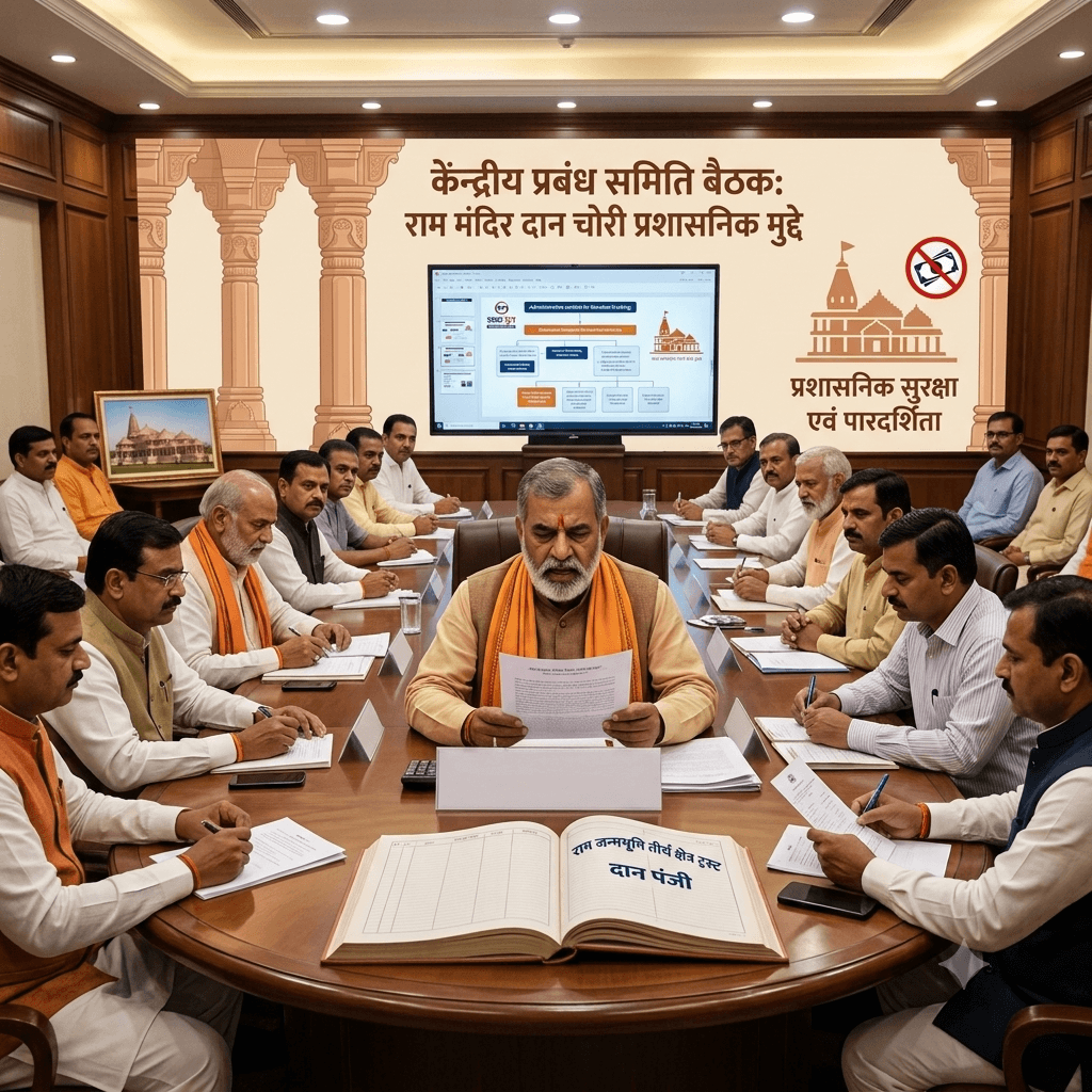राम मंदिर दान चोरी मामला: