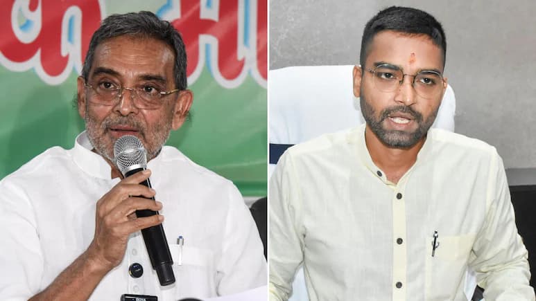 उपेंद्र कुशवाहा के तेवर में 360 डिग्री बदलाव! क्या ये बेटे दीपक प्रकाश का मंत्री पद पक्का होने का असर है?