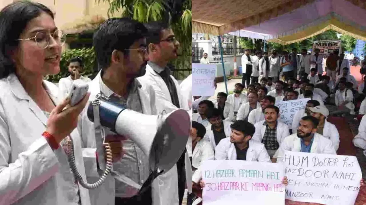 उत्तर प्रदेश के KGMU में MBBS इंटर्न की भूख हड़ताल शुरू…